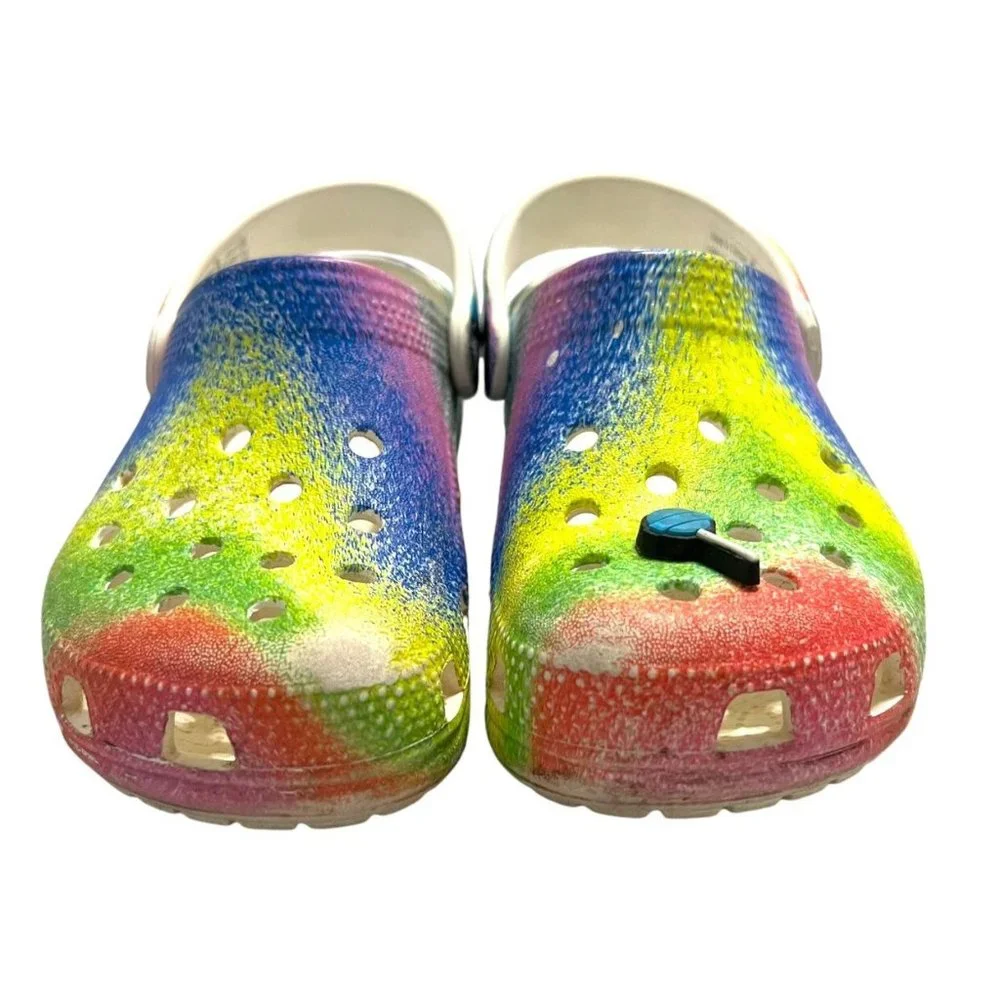Crocs C12 Classic Spray Dye Tie Dye Clogs